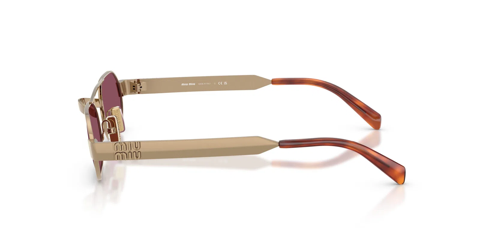 Miu B52S Sunglasses - Ancient Silver - view 11